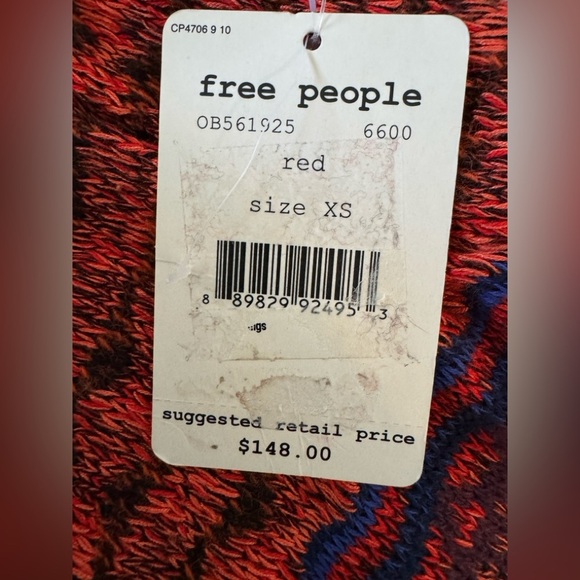 Free People Colorful Knit Garment 🔴🟠🟡 - Picture 8 of 14